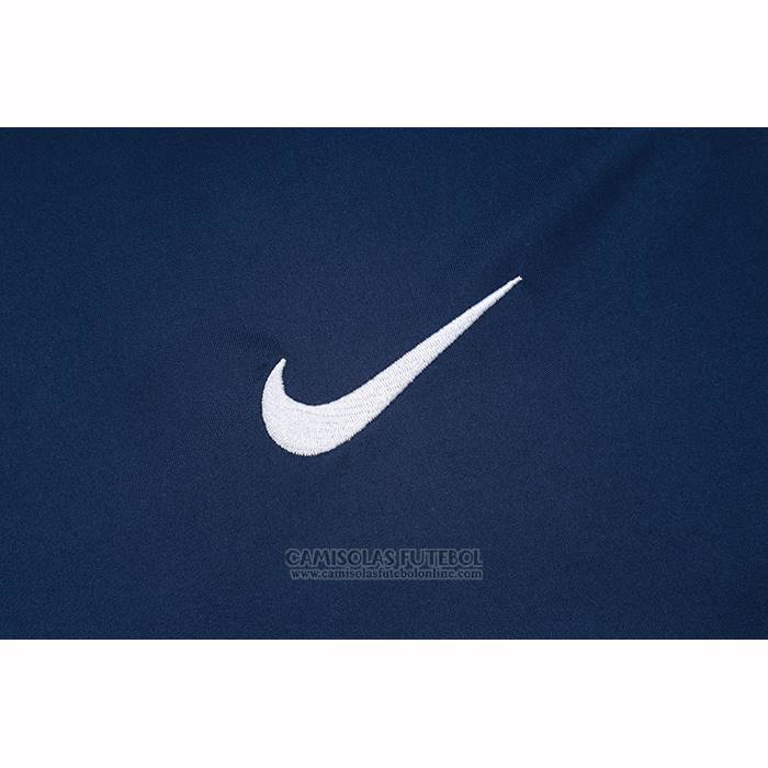 Fato de Treino Paris Saint-Germain Manga Curta 2025-2026 Azul - Calcas Curta